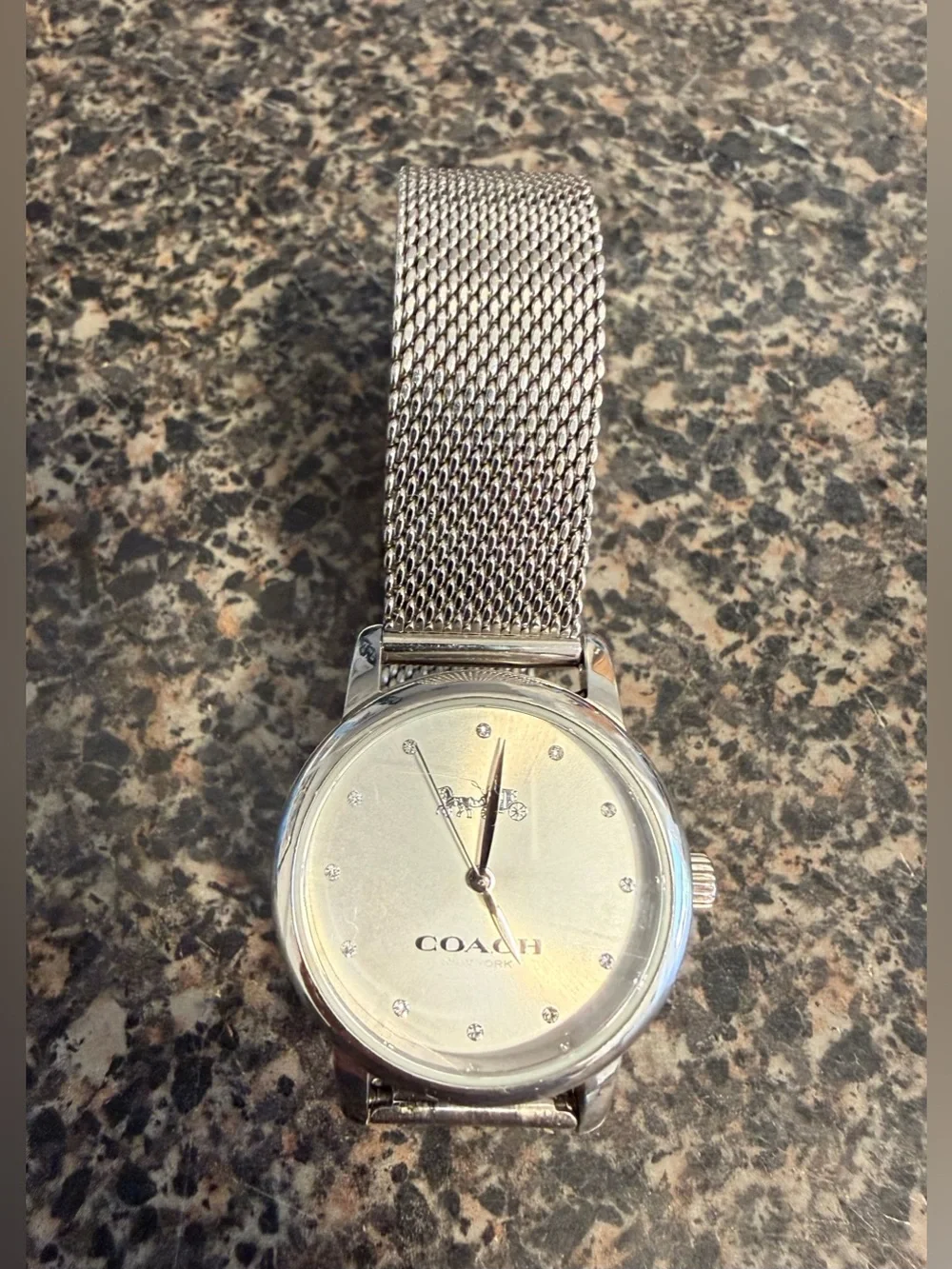 Coach Grand Silver White - Women’s watch
